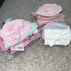 Babygirl beanie LOT bundle
